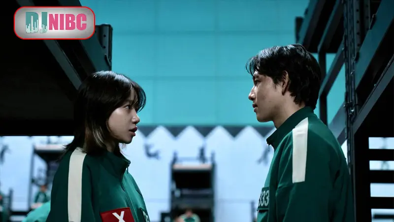 Jo Yu-ri ở hậu trường Squid Game Season 3.